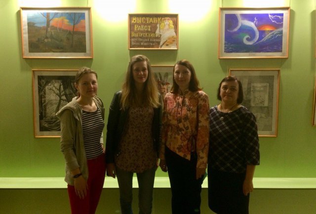 Выставка работ выпускников художественного отделения МБУ ДО «Череповецкая районная школа искусств» 