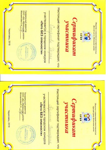 Городской конкурс «Лето БЕЗопасности»