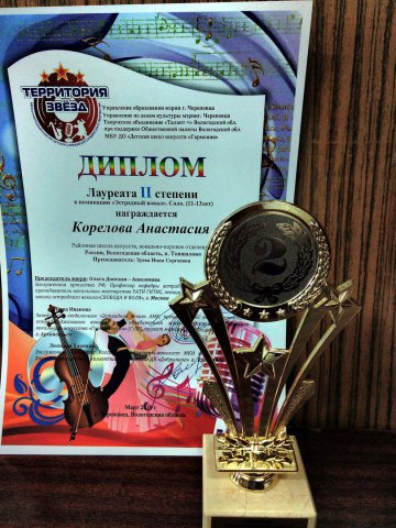 VI Международный конкурс детского, юношеского и взрослого творчества «Территория звёзд - 2018».